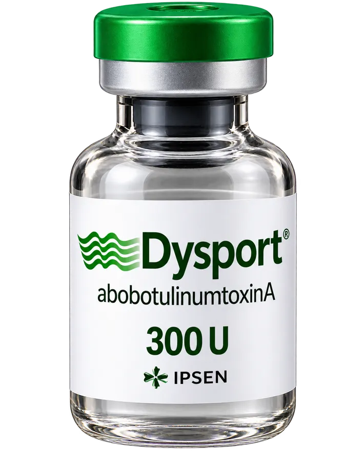 Frasco de Dysport 300 U